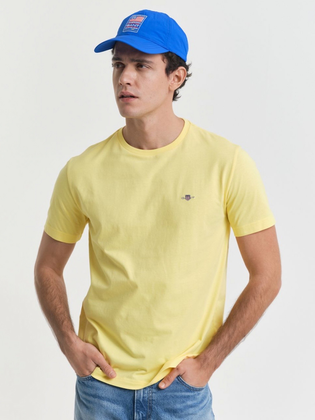 

GANT Men T-shirt, Yellow