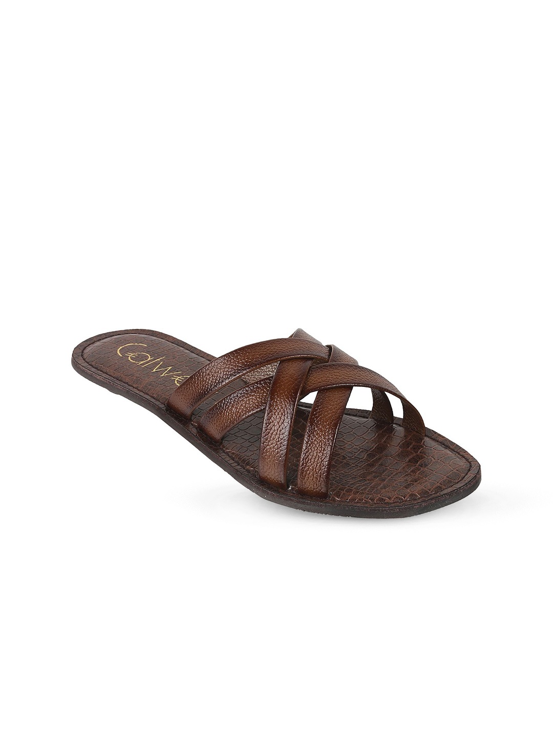 

Catwalk Women Casual Open Toe Flats, Brown