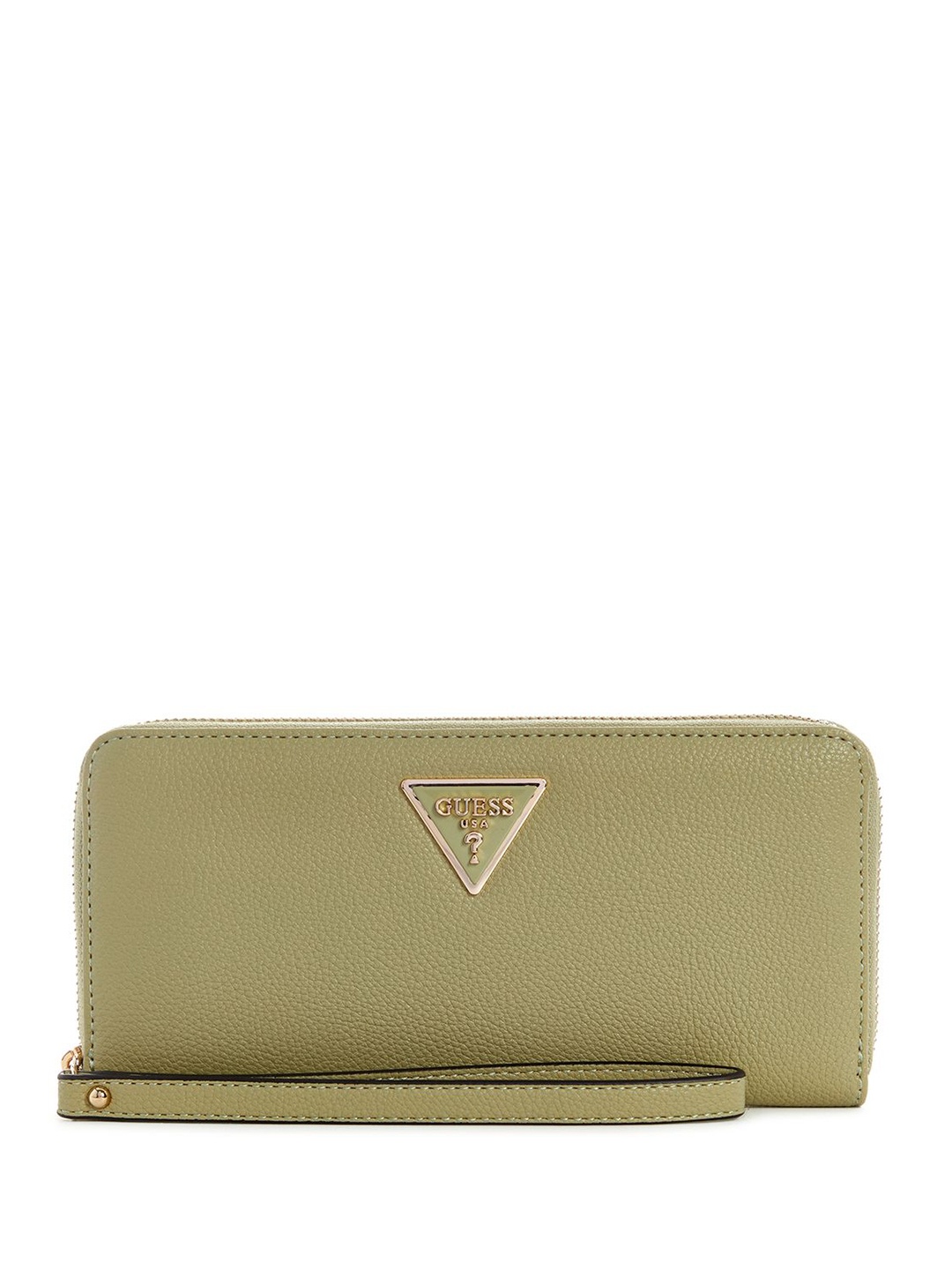 

GUESS Women Zip Around Wallet, Green