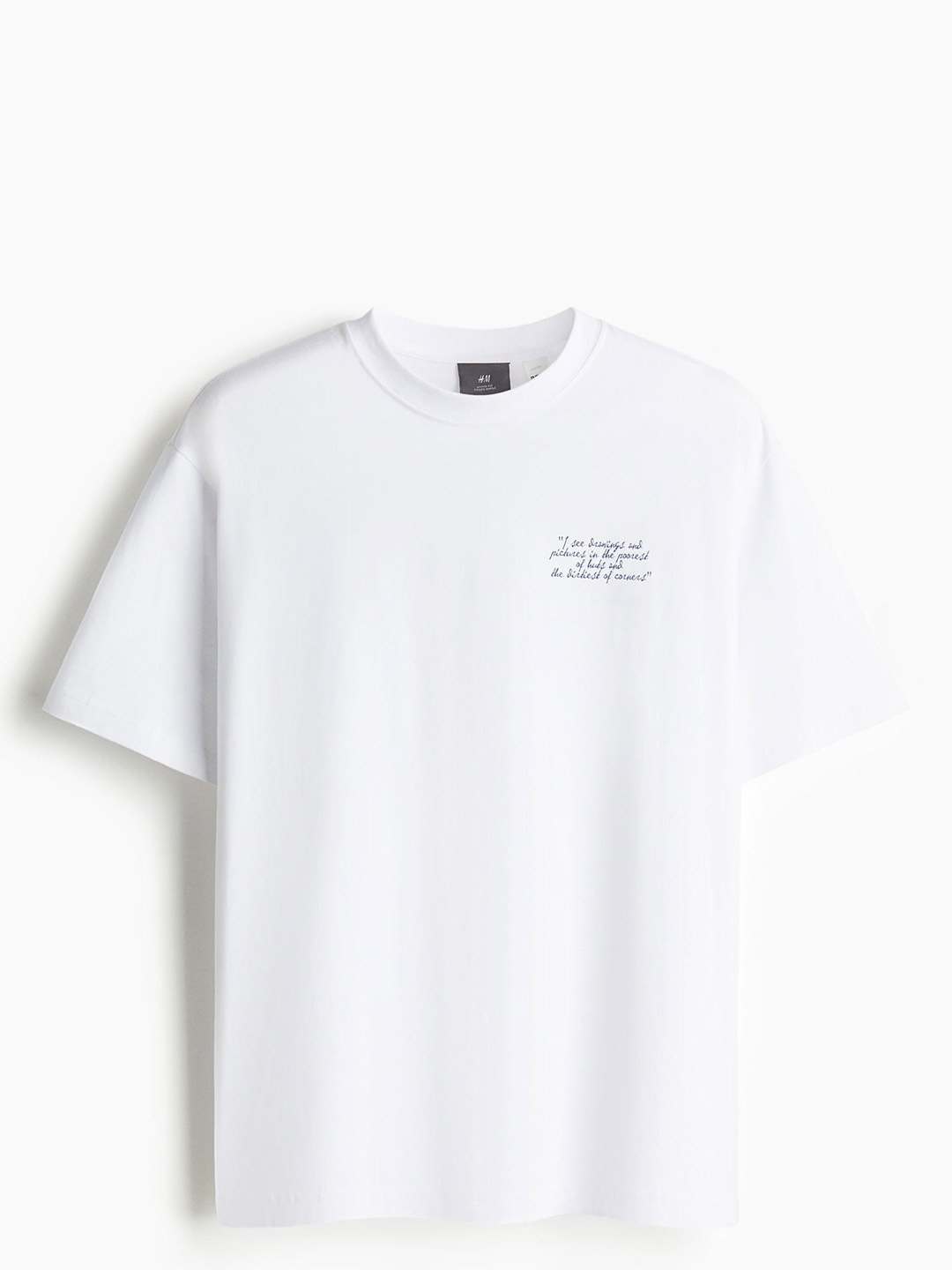 

H&M Relaxed Fit T-shirt, White
