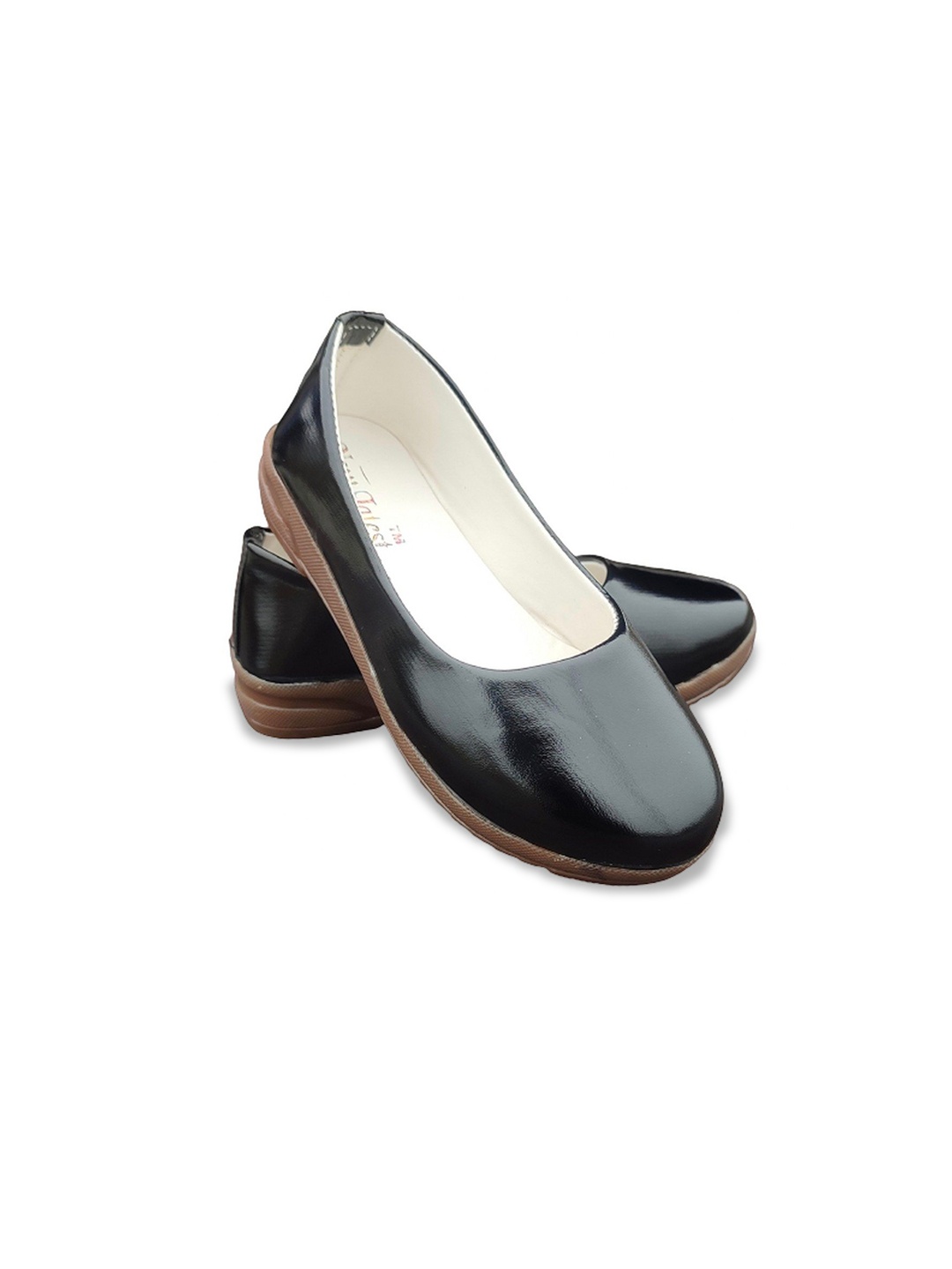 

NEW LATEST Girls Slip-On Ballerinas Flats, Black