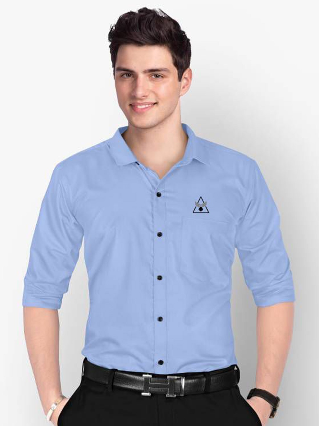 

MARMIC FAB Men Classic Opaque Casual Shirt, Blue