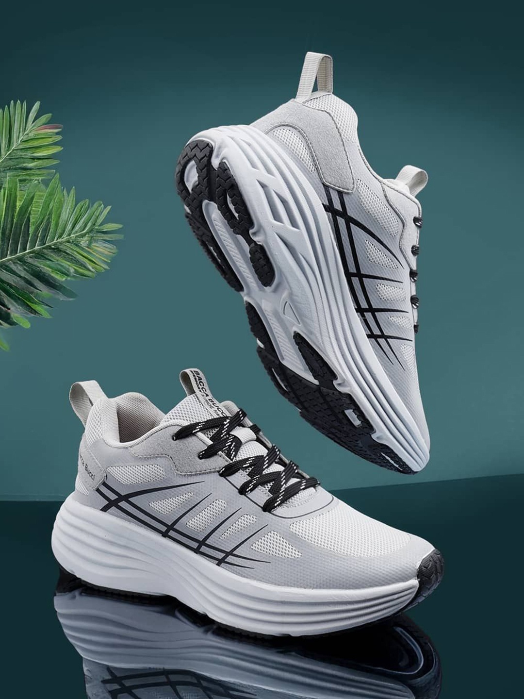 

bacca bucci RUNWAY Women Mesh Running Shoes, Grey