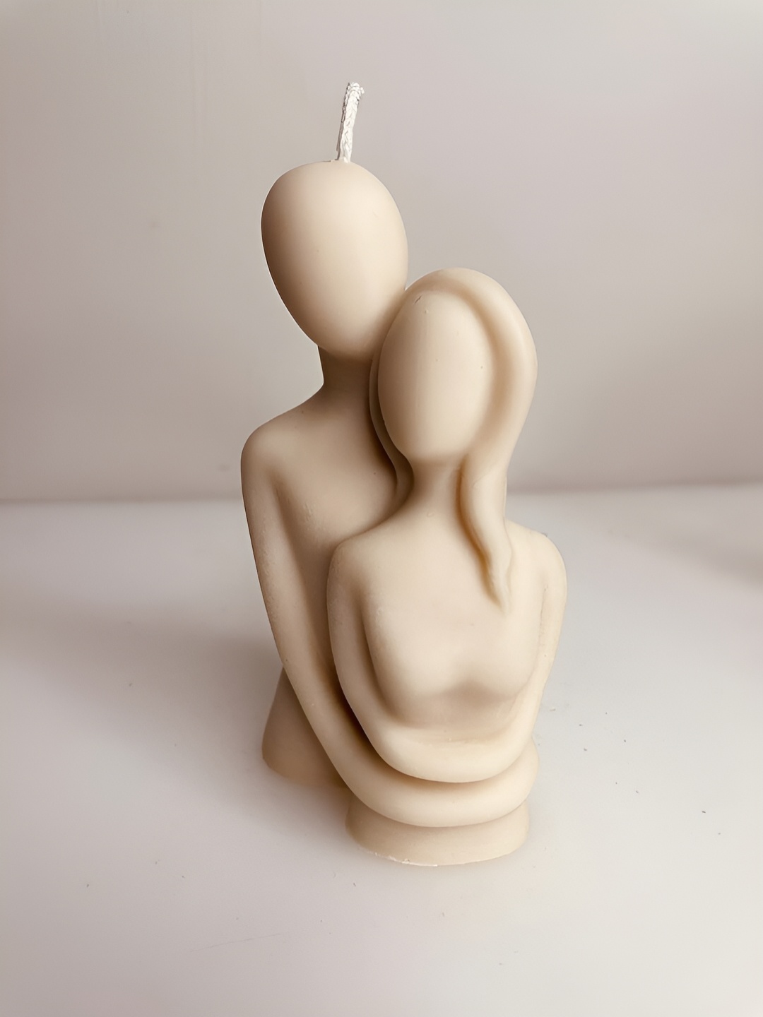 

PROKART Off White 1 pieces Pillar Candle