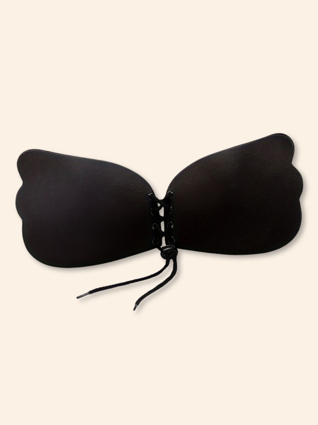 

CareDone Women All Day Comfort Push Up Design Strapless Stick-On Bra, Black