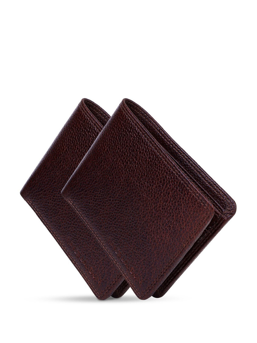 

Hayes London Men Wallets Pack of 2 Genuine Leather with RFID Blocking Combo, Brown