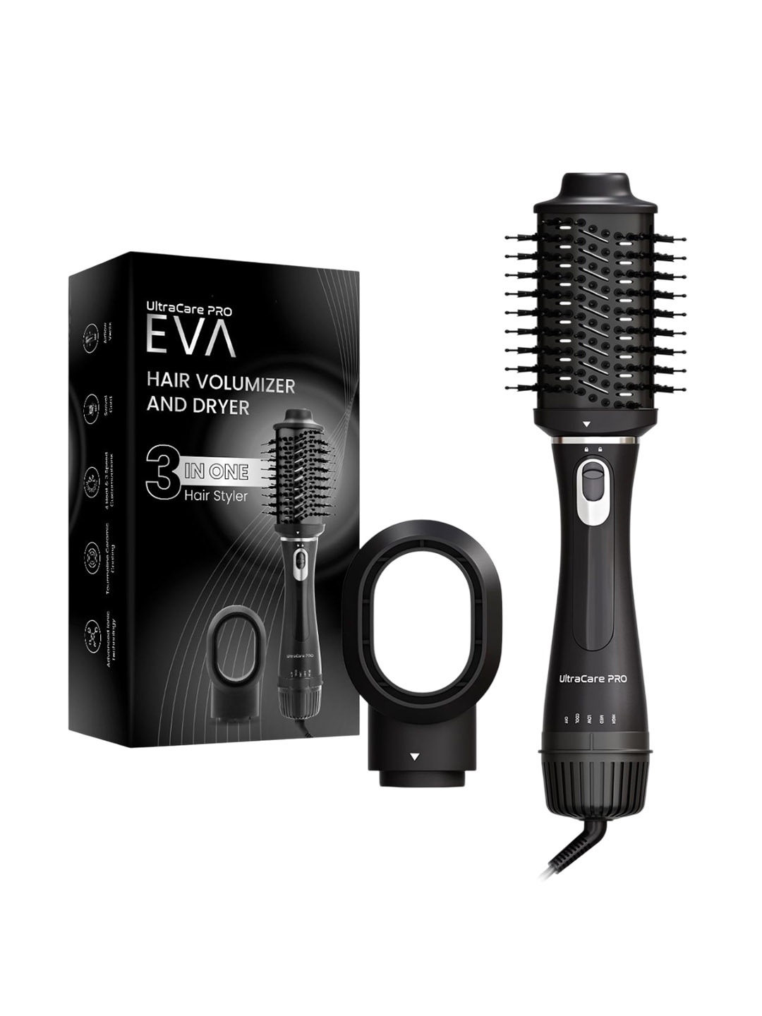 

UltraCare PRO EVA Hair Volumizer & Hair Dryer- Black