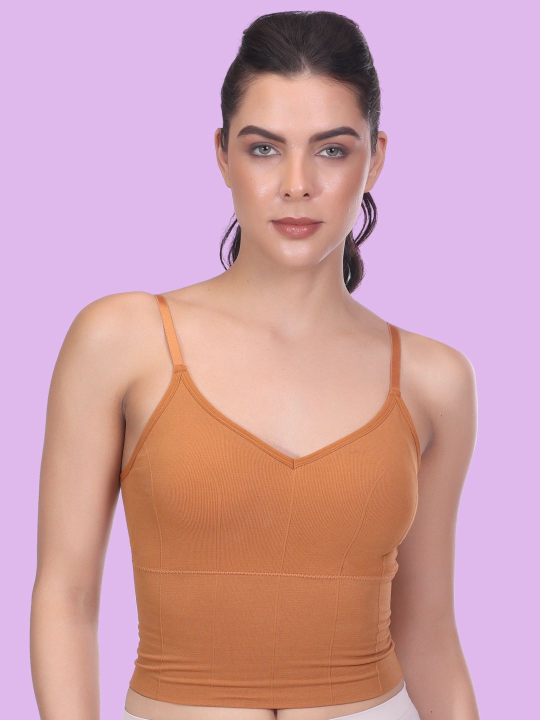 

Amour Secret Women Full Coverage Lightly Padded Sports Bra, Orange
