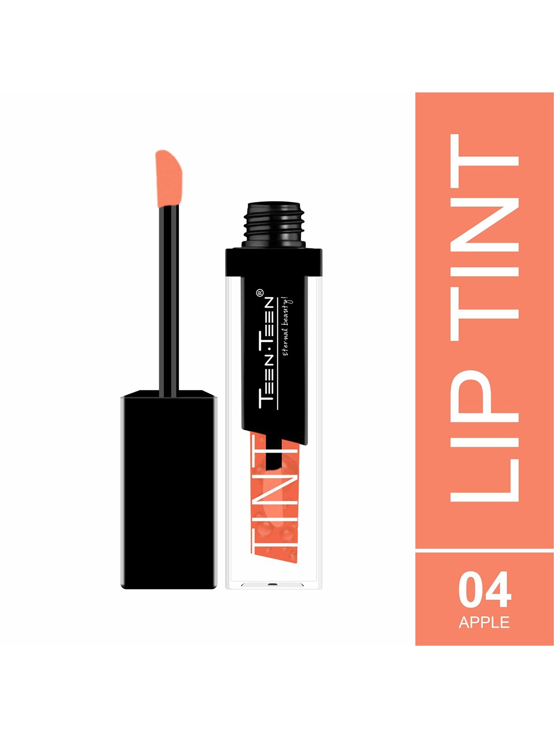 

TEEN TEEN COSMETICS Seductive Longwear & Lightweight Lip Tint- 4 ml- Apple 04, Orange