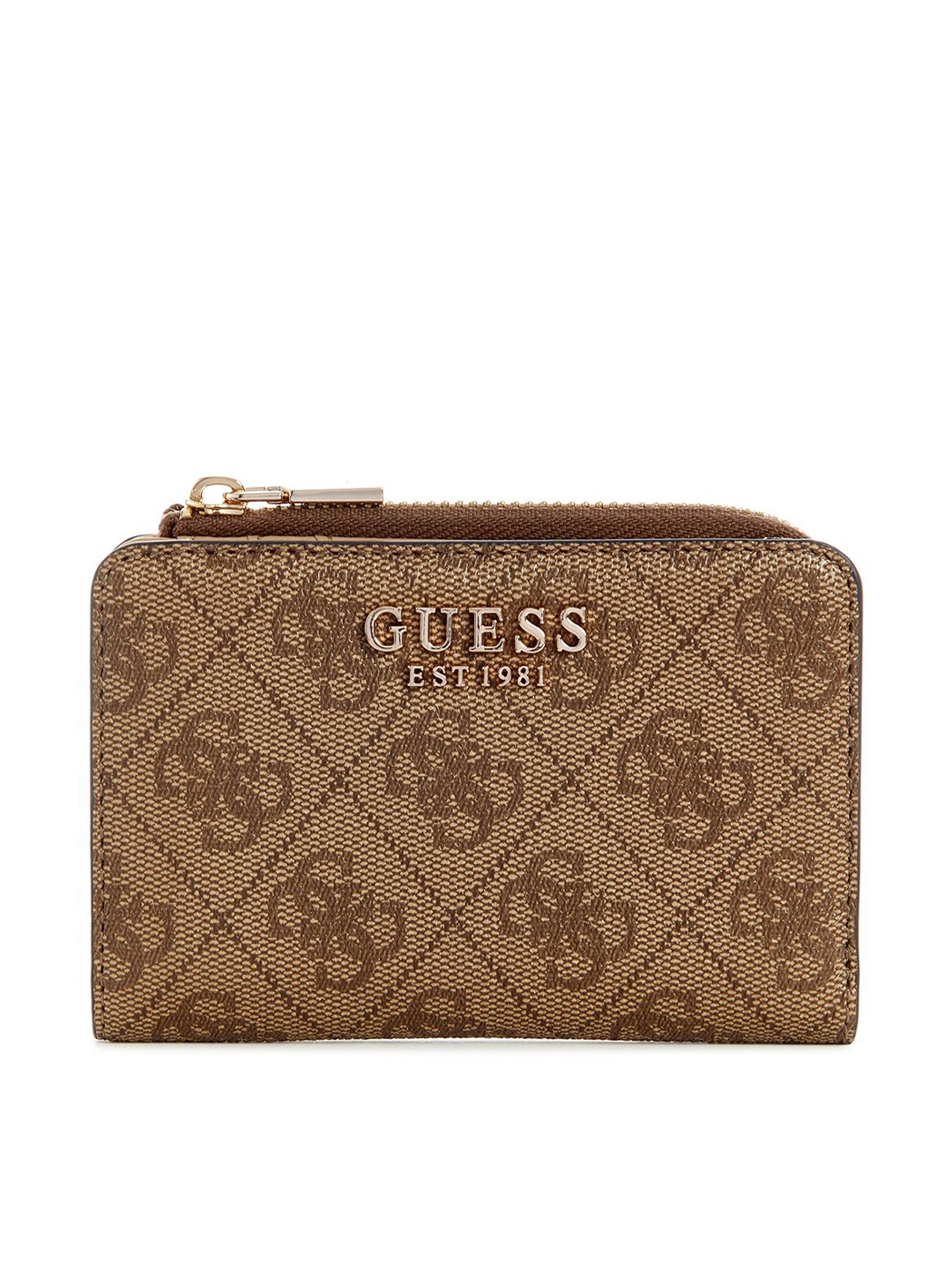 

GUESS Women Printed Two Fold Wallet, Brown
