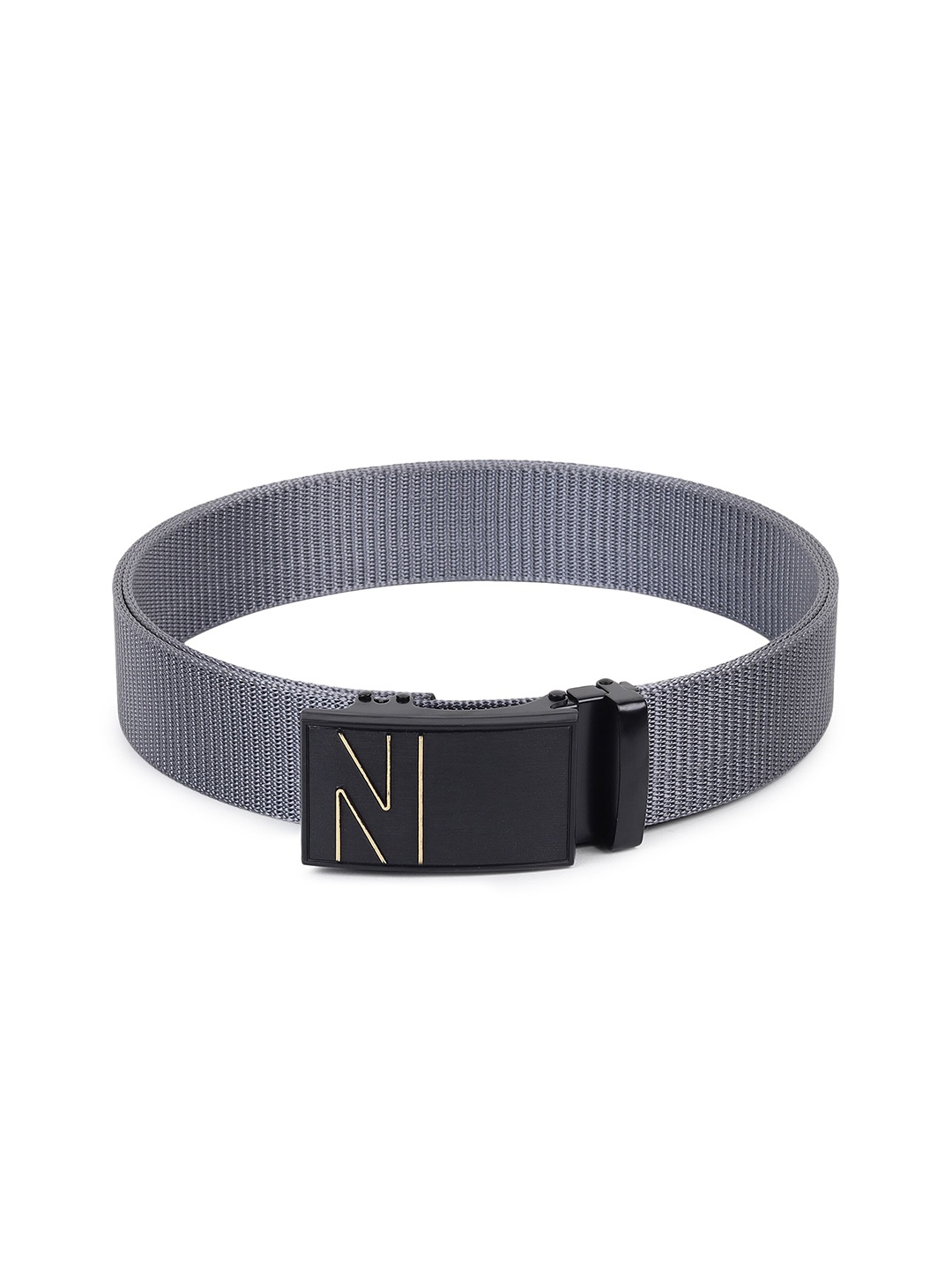 

Metronaut Men Textured Belt, Grey