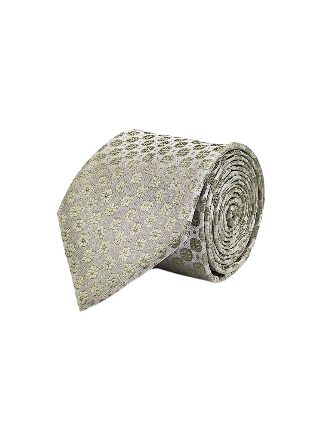 

Blacksmith Men Woven Design Broad Tie, Green