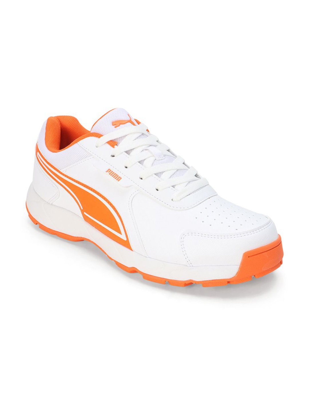 

PUMA Cricket Strike Men Lace-Ups Sports Shoes, White