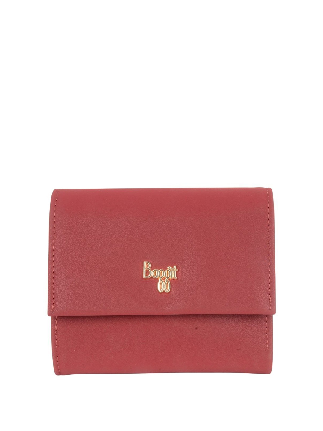 

Baggit Women Three Fold Wallet, Red