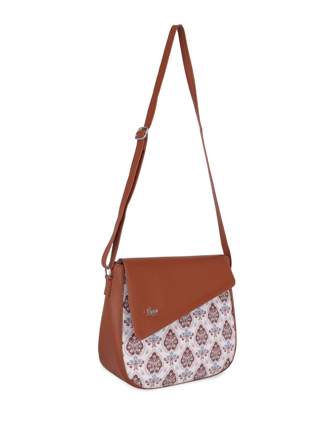 

LIVRO Floral Shopper Sling Bag, Brown