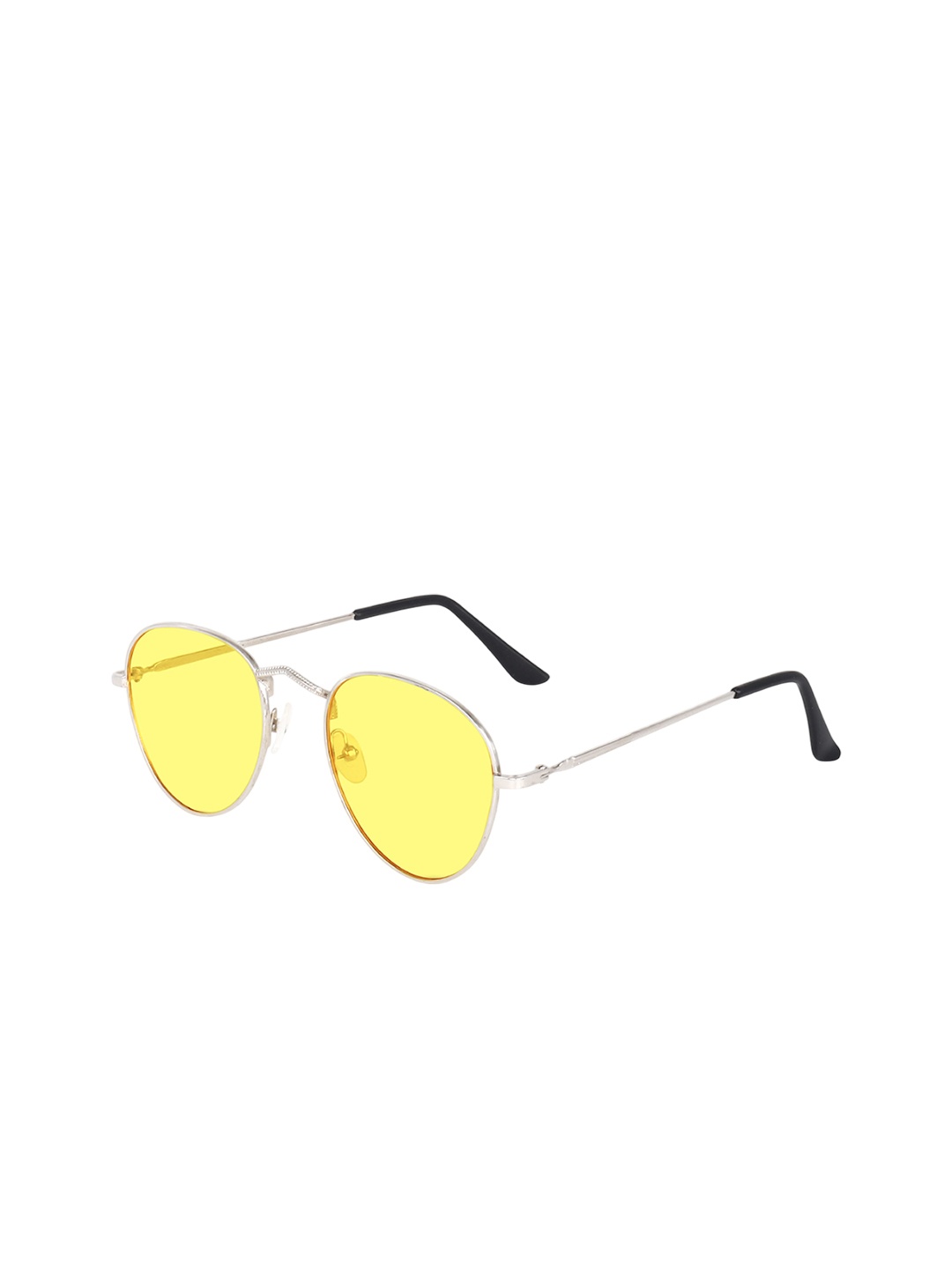 

SCAGLIA Unisex Oval Sunglasses with UV Protected Lens, Yellow