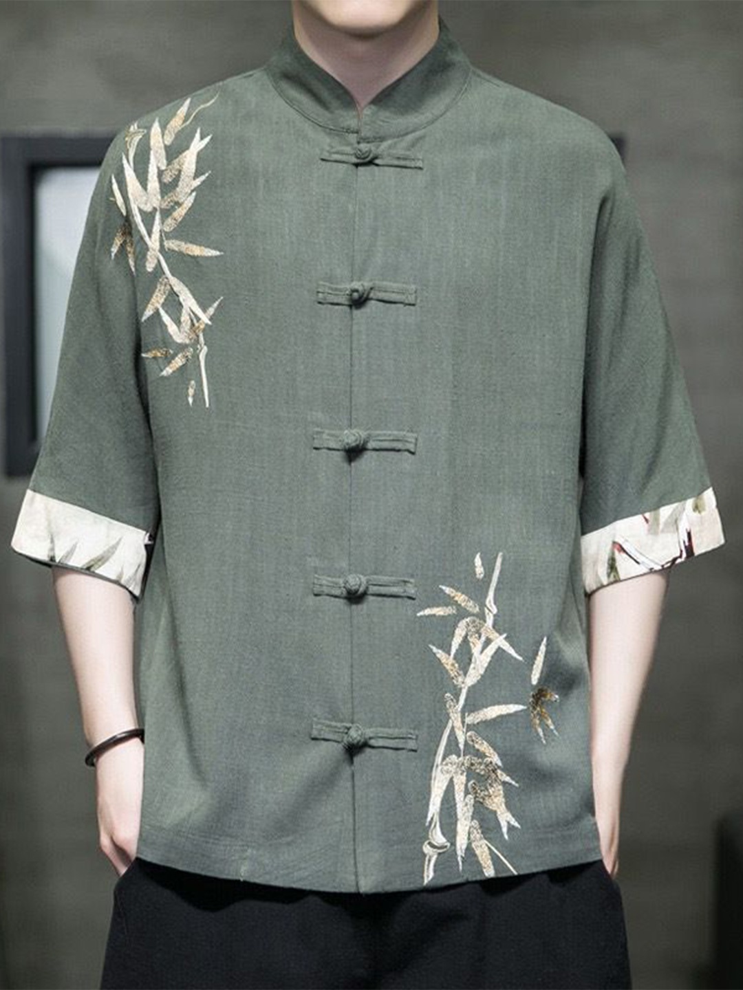 

StyleCast Men Opaque Casual Shirt, Green