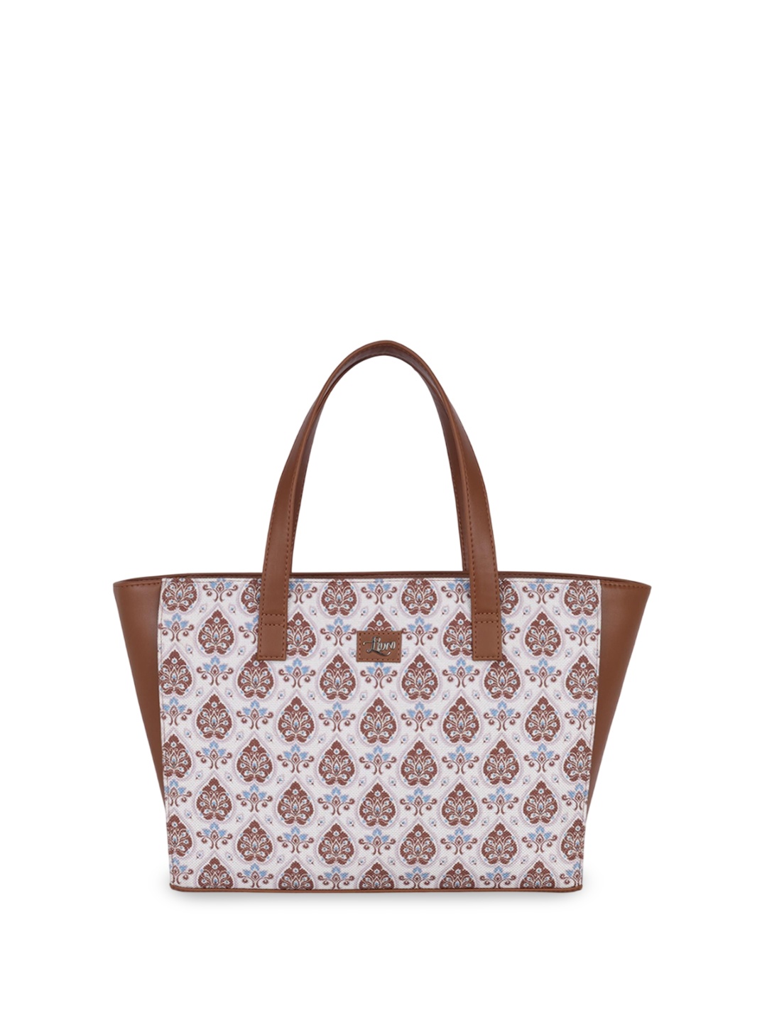 

LIVRO Floral Shopper Tote Bag, Brown