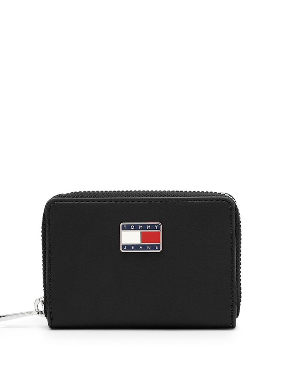 

Tommy Hilfiger Women PU Zip Around Wallet, Black