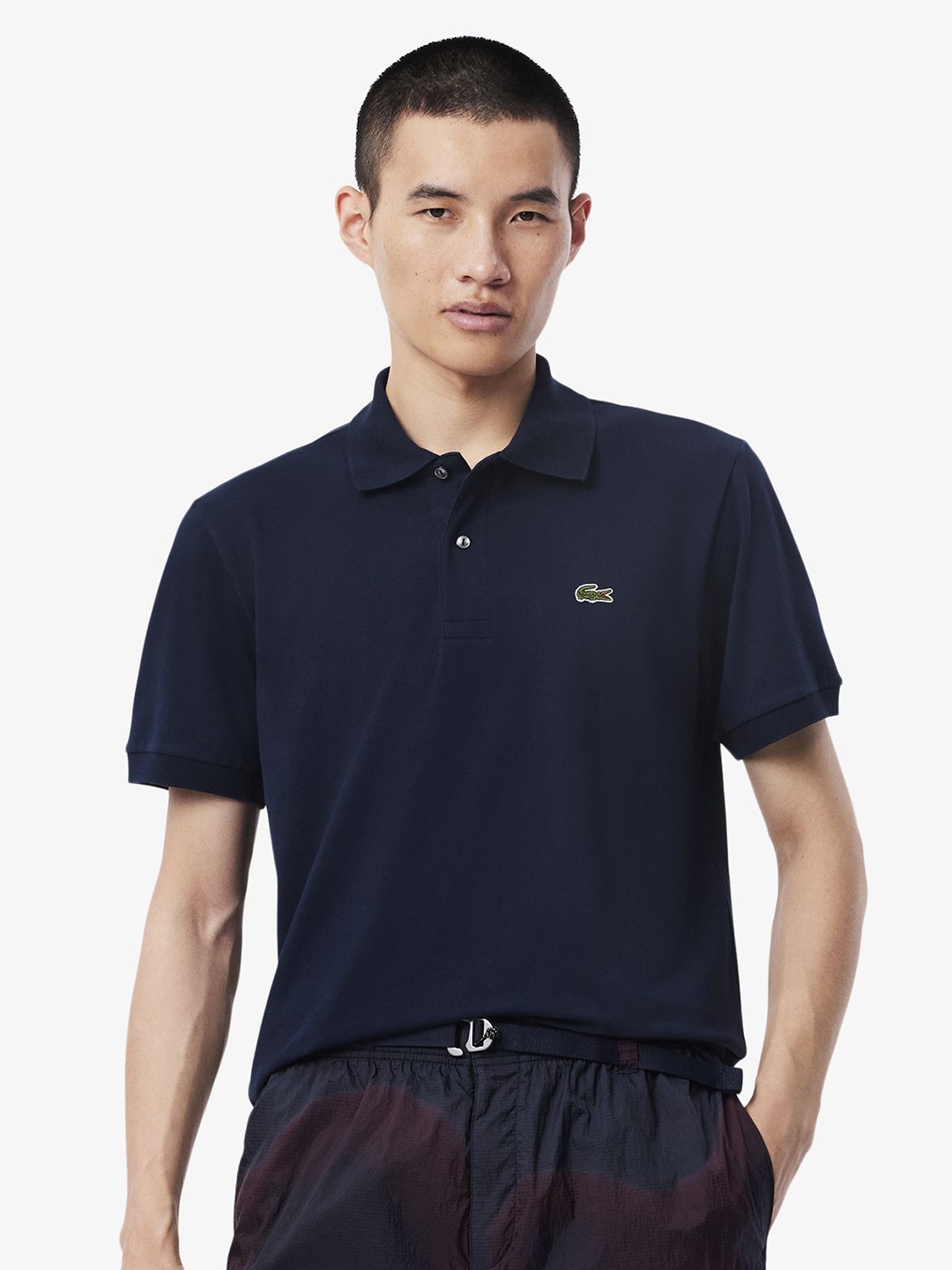 

Lacoste Men Polo Collar Pockets T-shirt, Navy blue