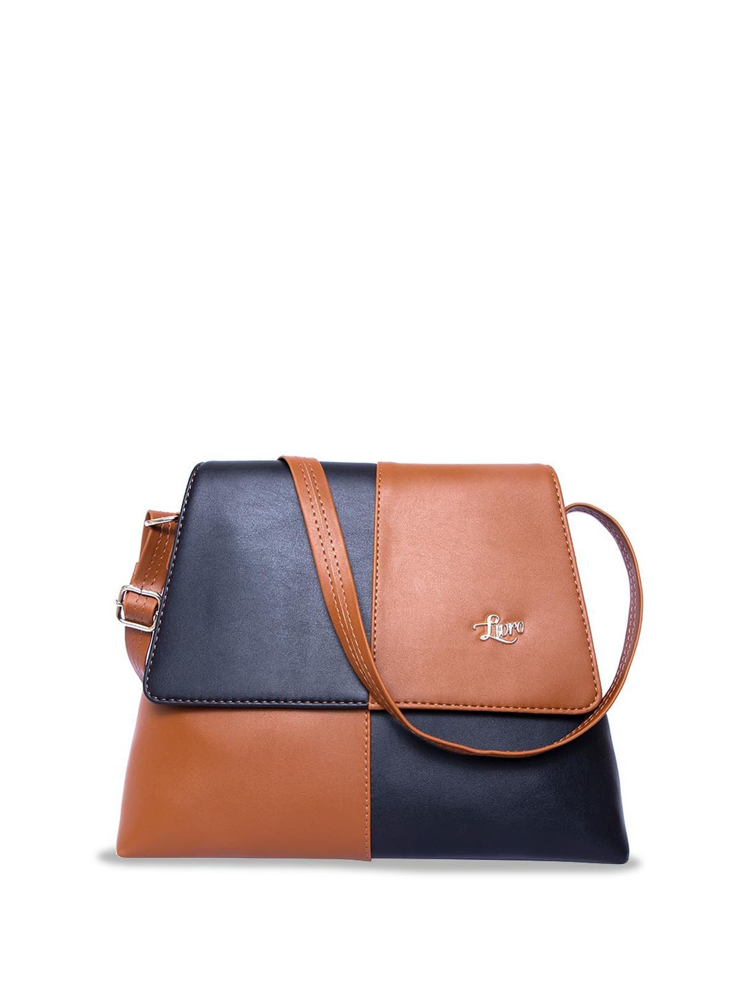 

LIVRO Floral Swagger Sling Bag, Black