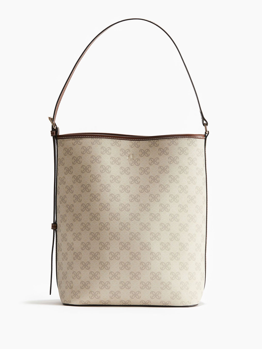 

H&M Shopper With Pouch, Beige