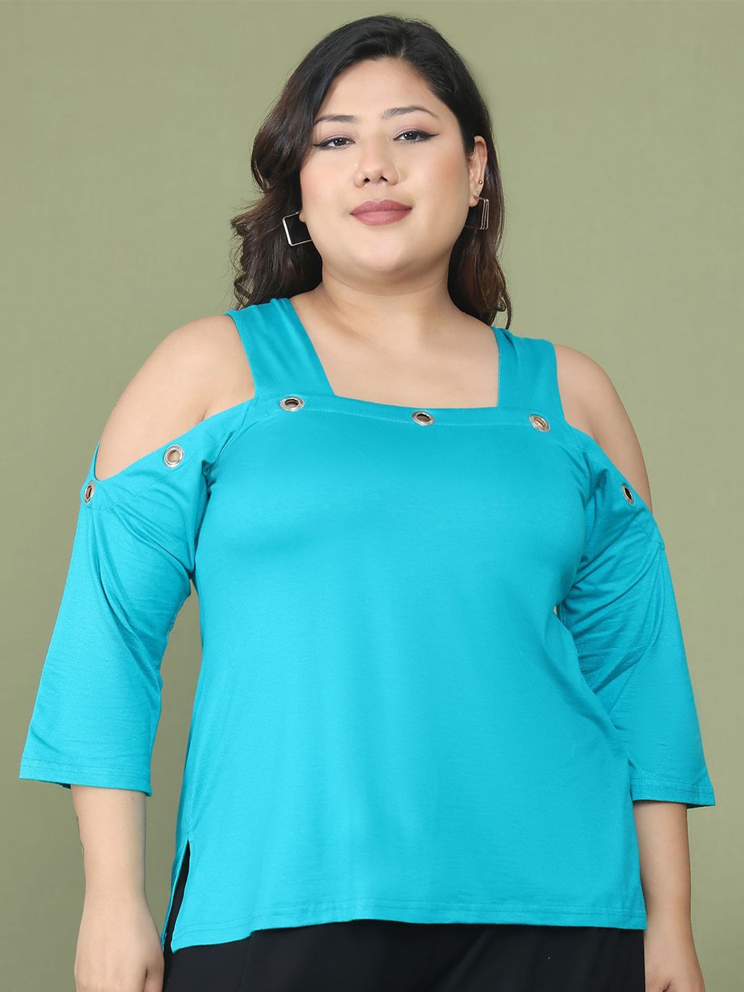 

theRebelinme Top, Turquoise blue