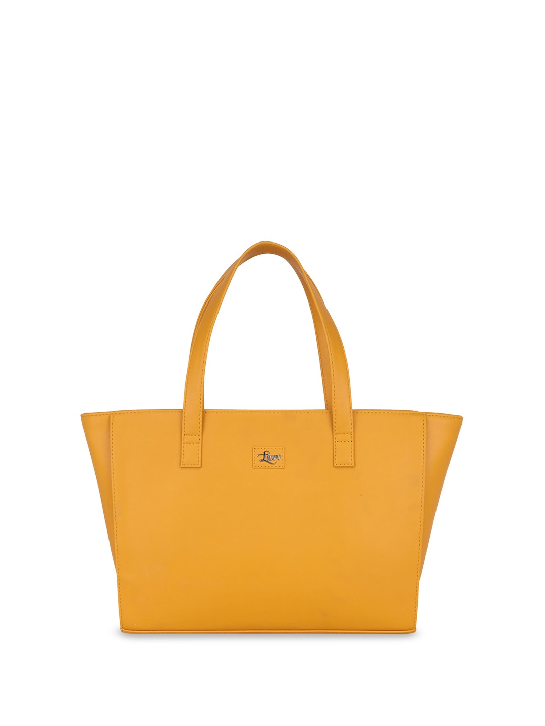 

LIVRO Floral Structured Tote Bag, Yellow