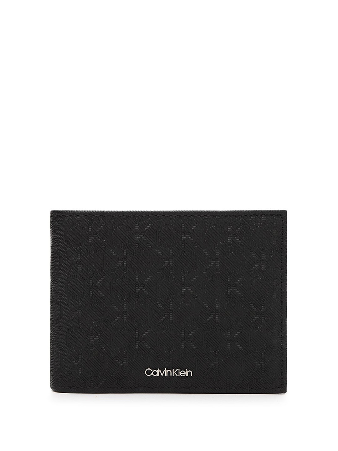 

Calvin Klein Men Leather Card Holder, Black