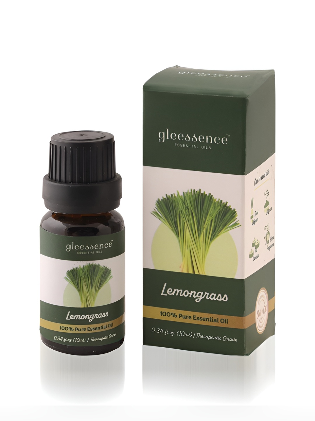 

gleessence Lemongrass Essential Oil 10ml, Green