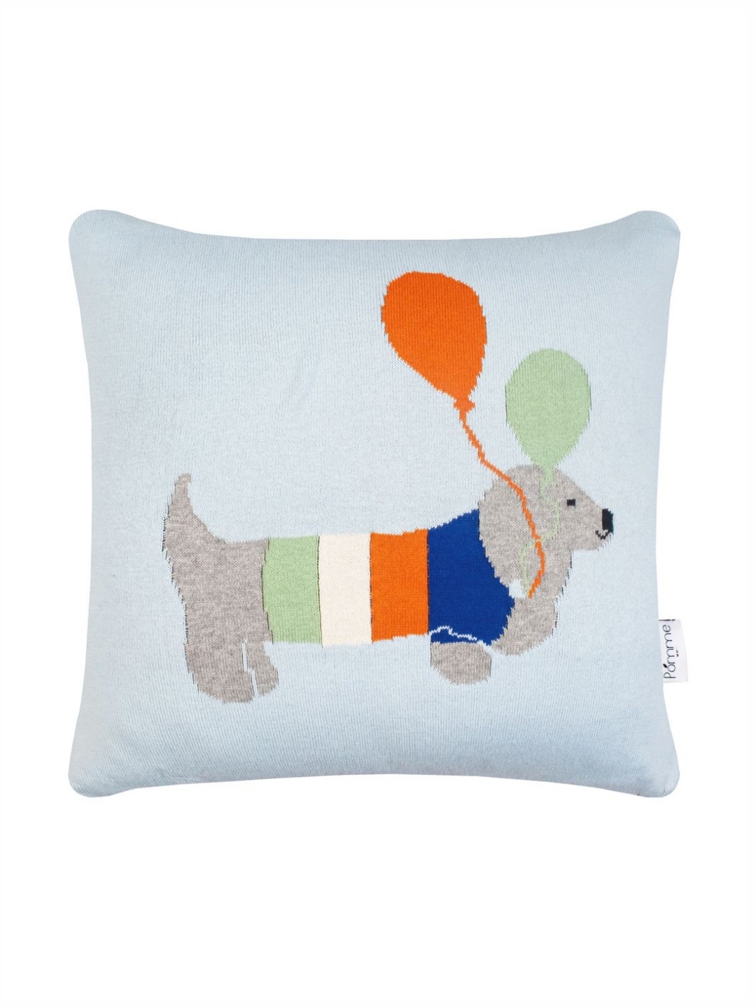 

Pomme Blue & Orange Cartoon Characters Square Cushion Covers
