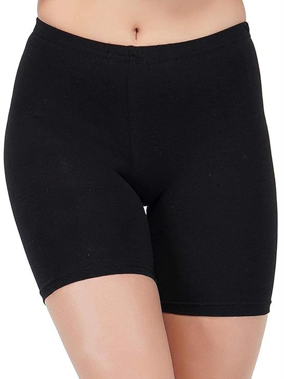 

Itsyor Kids Pack of 3 Skinny Fit Mid-Rise Cycling Sports Shorts, Black