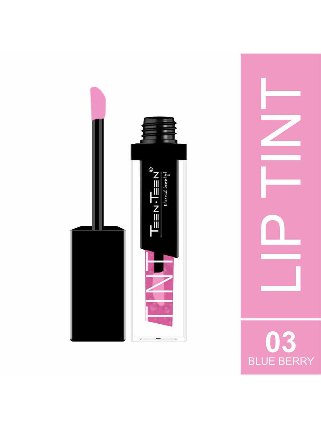 

TEEN TEEN COSMETICS Seductive Longwear & Lightweight Lip Tint- 4 ml- Blueberry 03, Pink