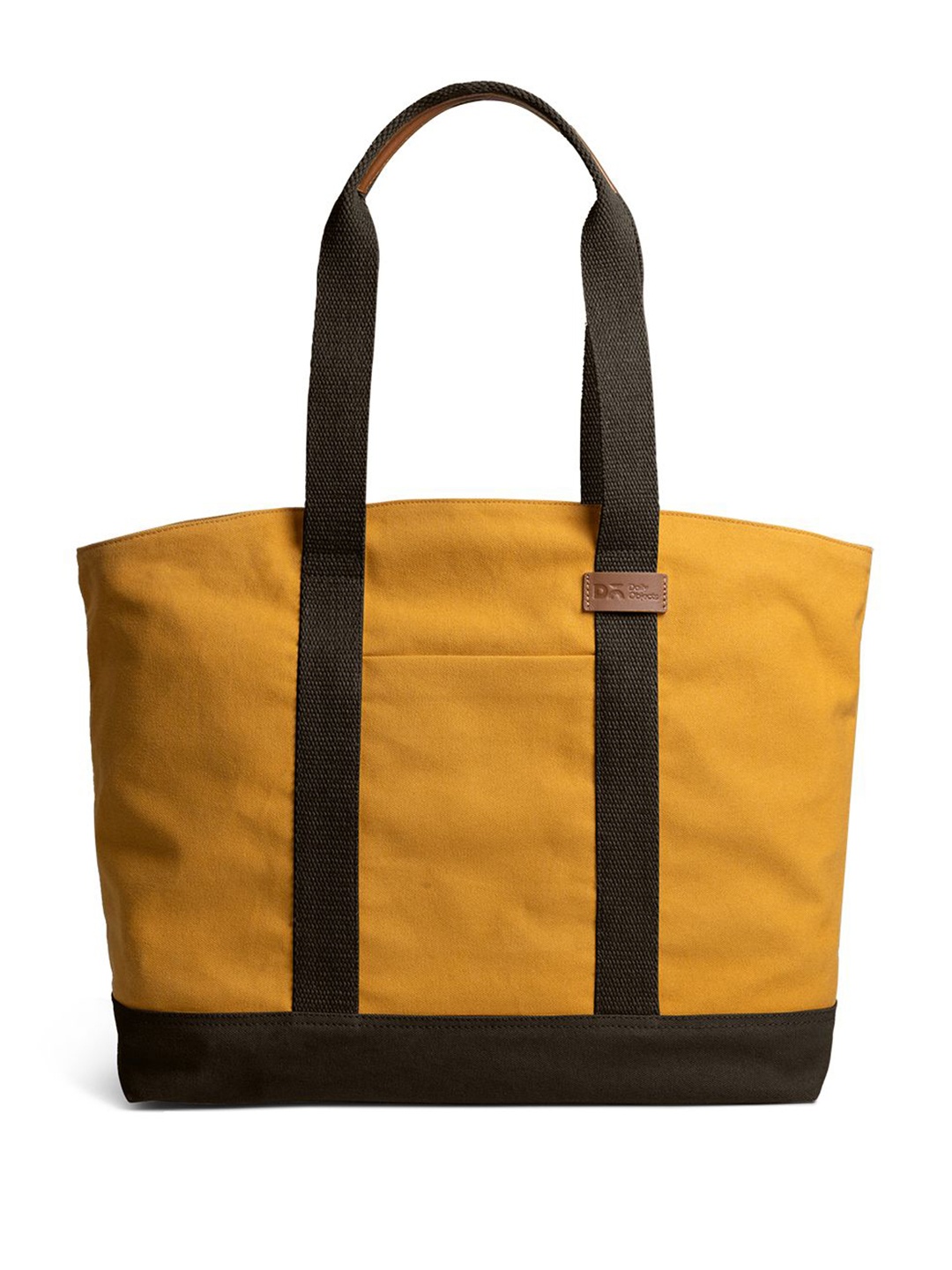 

DailyObjects Structured Handheld Bag, Yellow