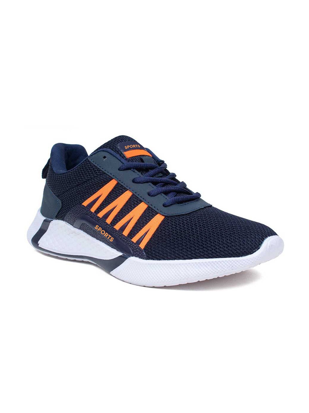 

World Wear Footwear Men Mesh Running Non-Marking Shoes, Blue