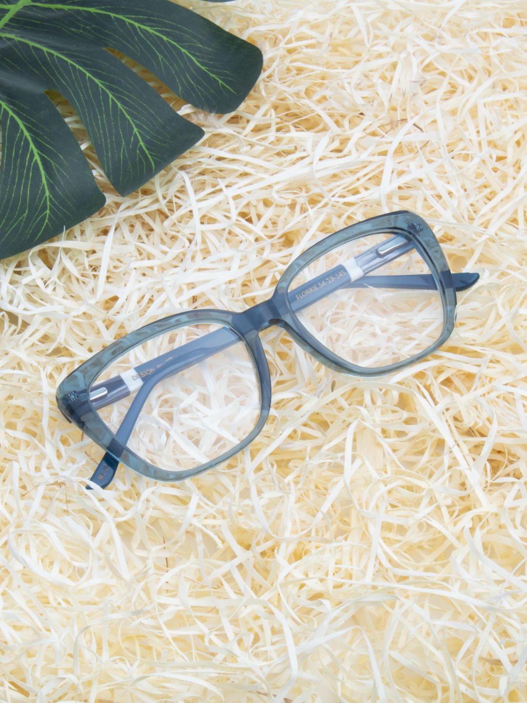 

Ted Smith Women Green Cateye Iconic Acetate Frames