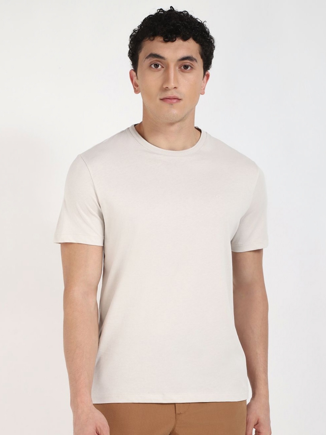 

Calvin Klein Jeans Men Pockets T-shirt, Beige