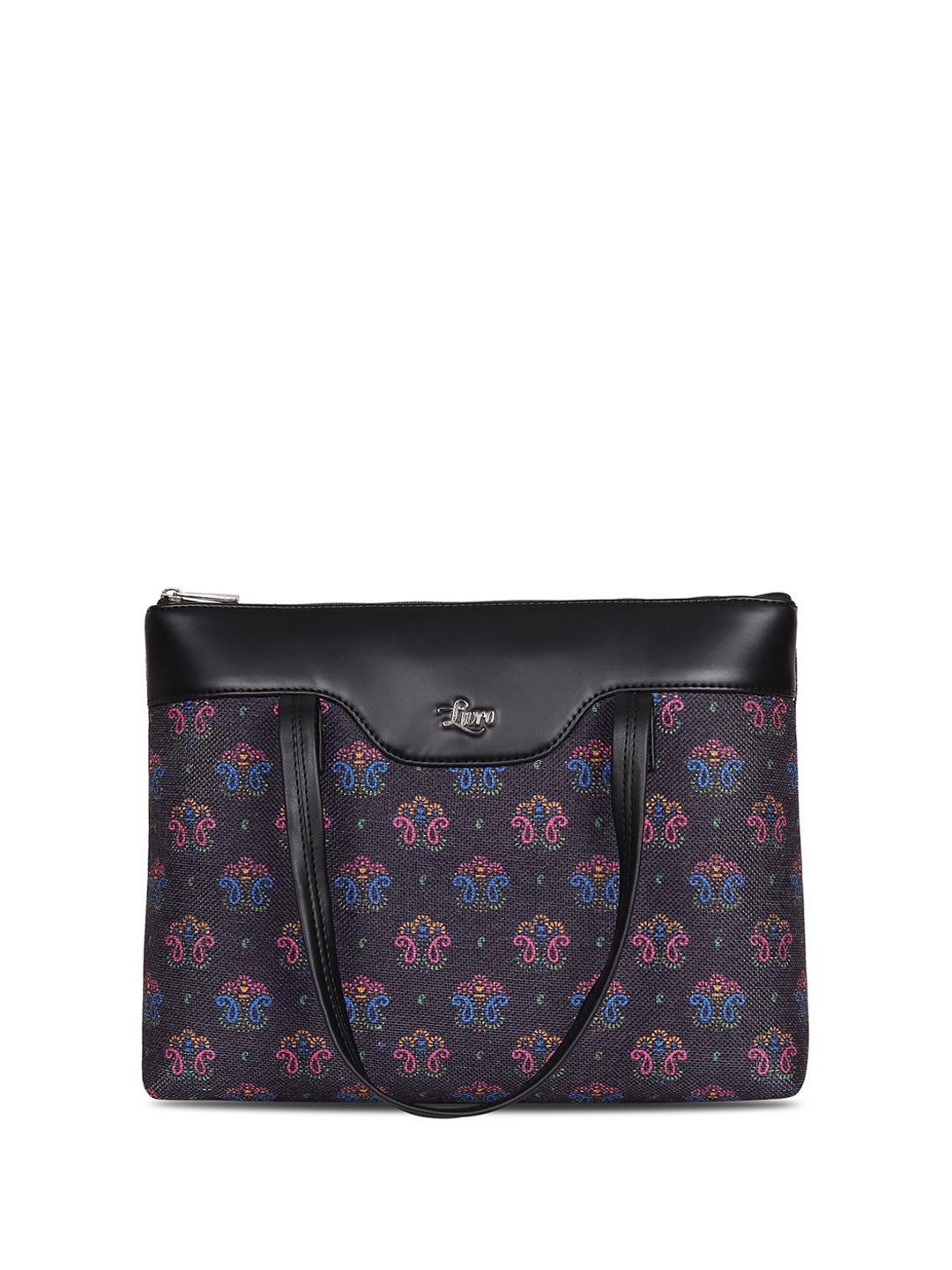 

LIVRO Floral Bucket Tote Bag, Black