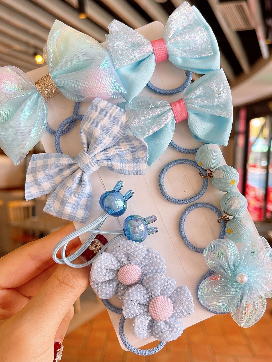 

SYGA Girls Hair Accessory Set, Blue