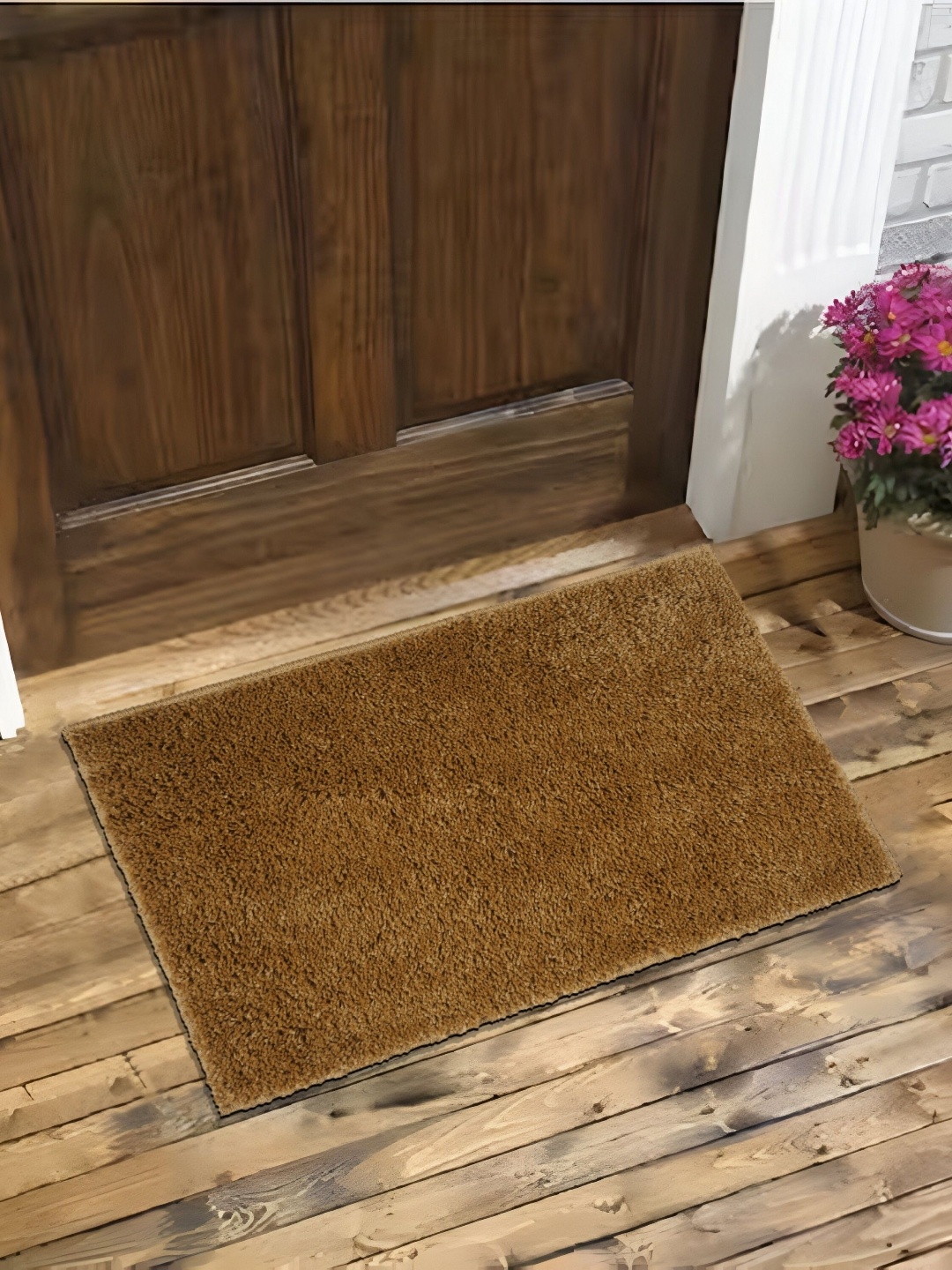 

GRHAMOY Mustard Textured Anti-Skid Doormats