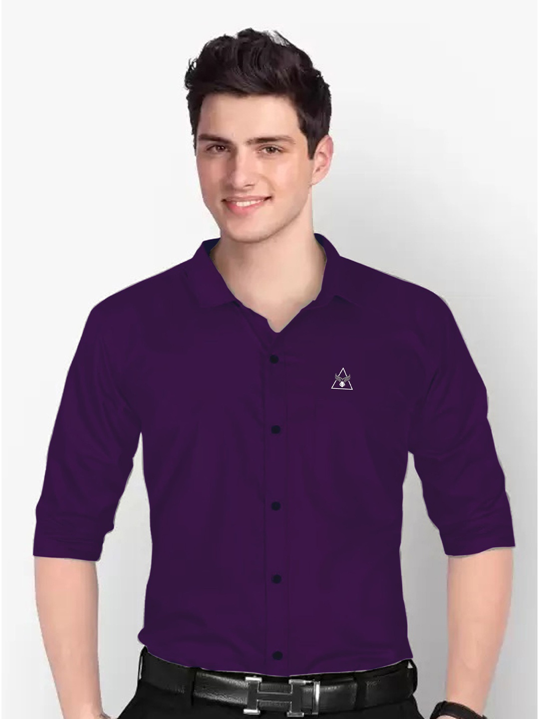 

MARMIC FAB Men Classic Opaque Casual Shirt, Purple