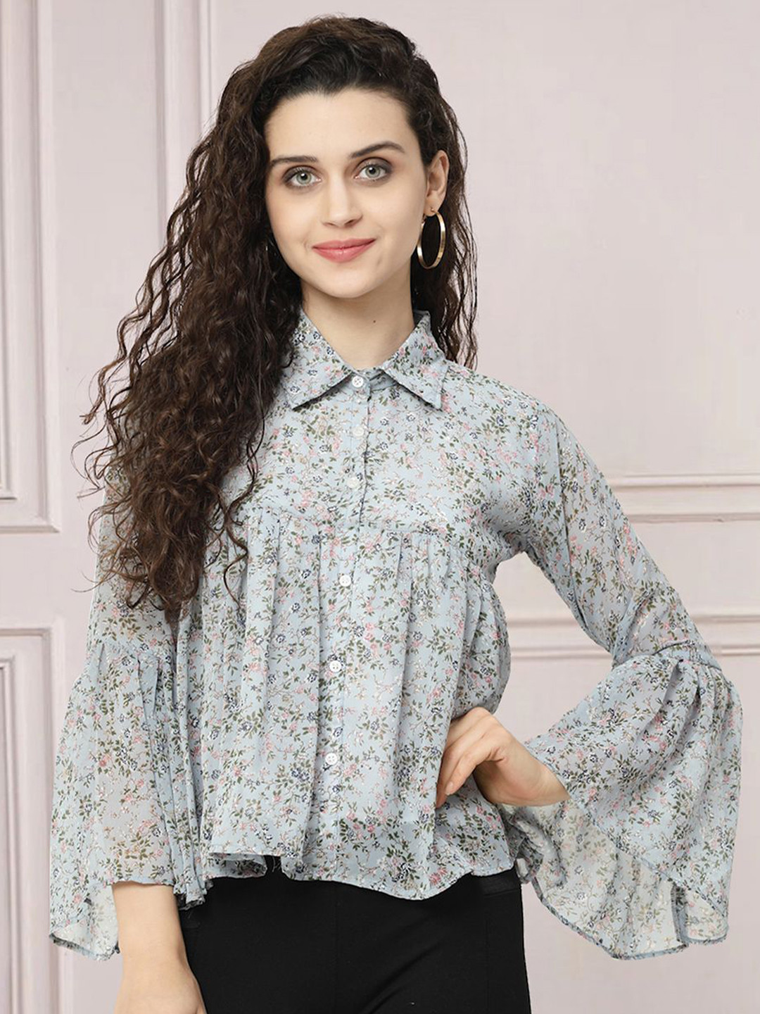 

MISS AYSE Floral Print Top, Multi