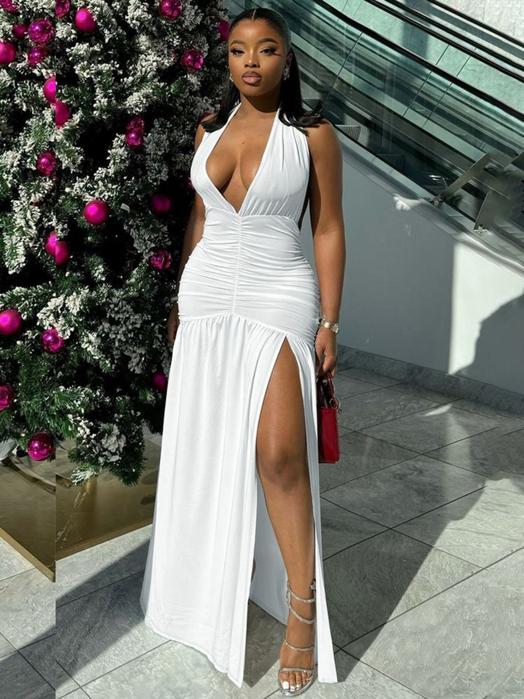 

LULU & SKY Maxi Dress, White