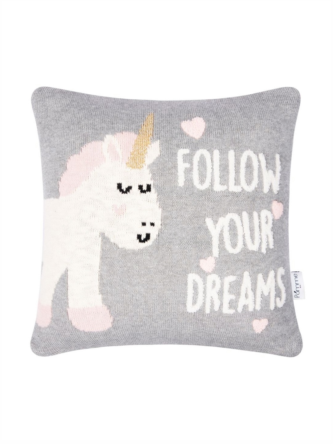 

Pomme Grey & White Cartoon Characters Square Cushion Covers