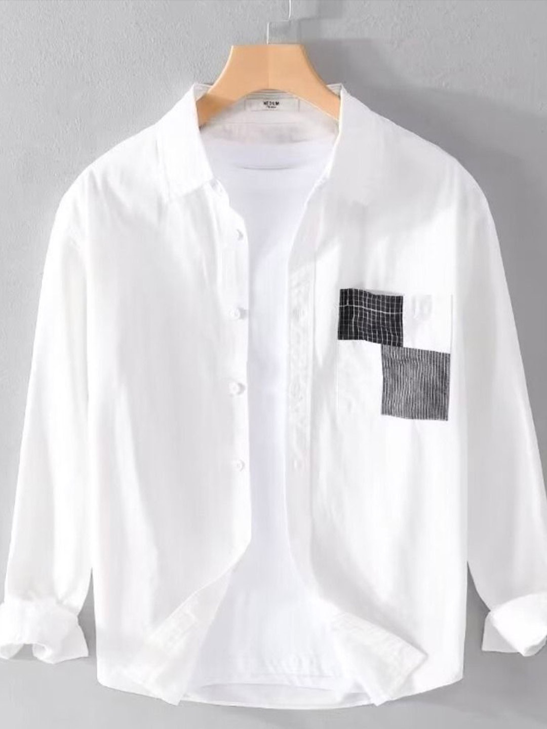 

StyleCast Men Solid Casual Shirt, White
