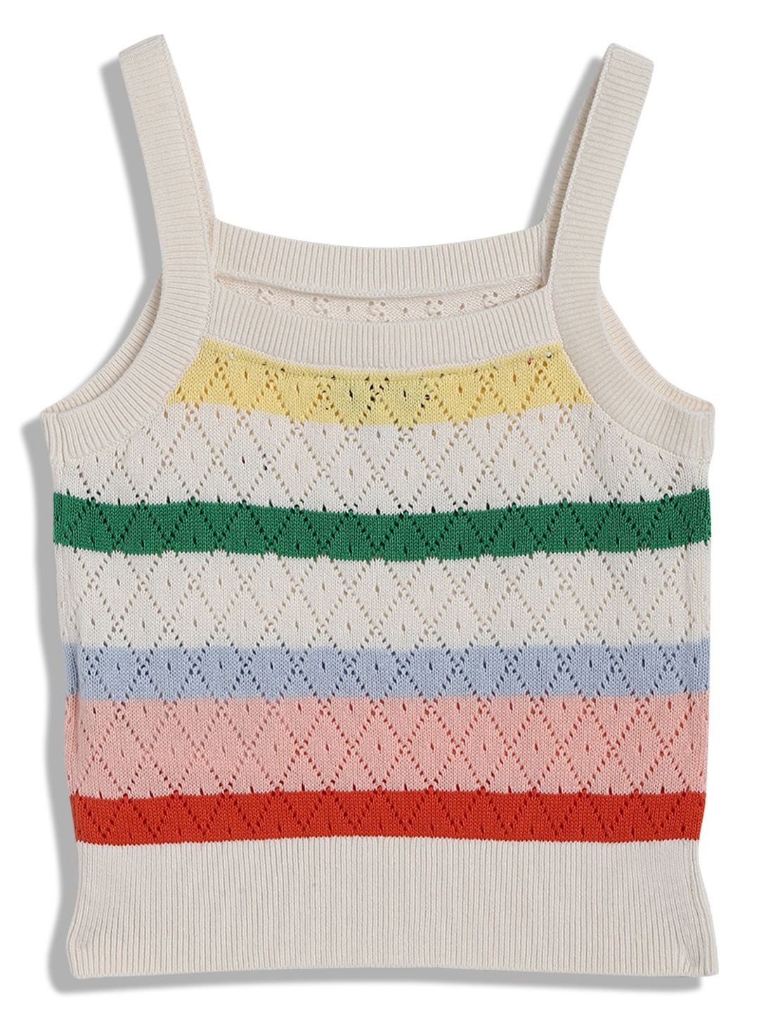 

Tommy Hilfiger Girls Striped Sweatshirt, Yellow