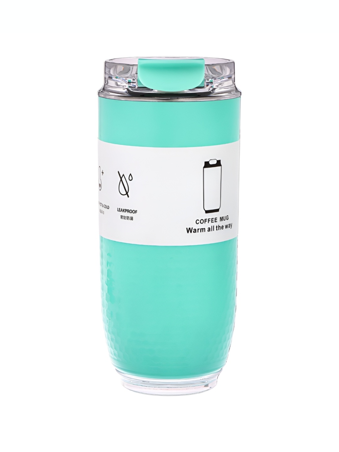 

We3 Blue & White Printed Stainless Steel Matte Cup 320ml