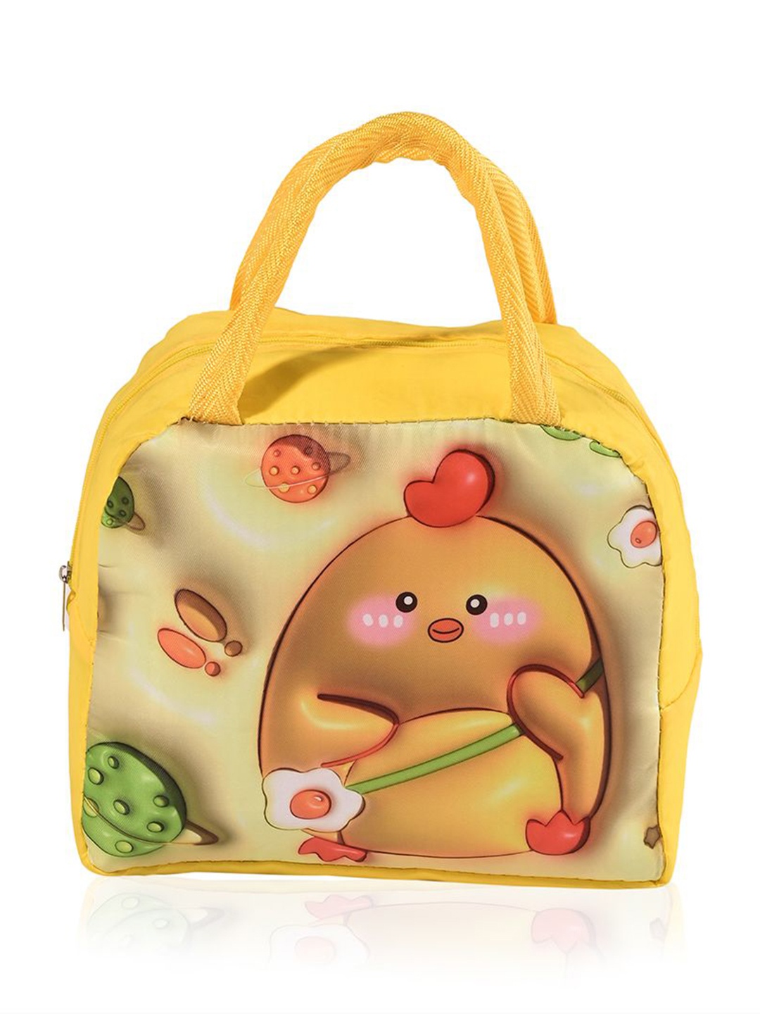 

Kuber Industries Other Prints Waterproof Lunch bags Travel Accessory, Yellow