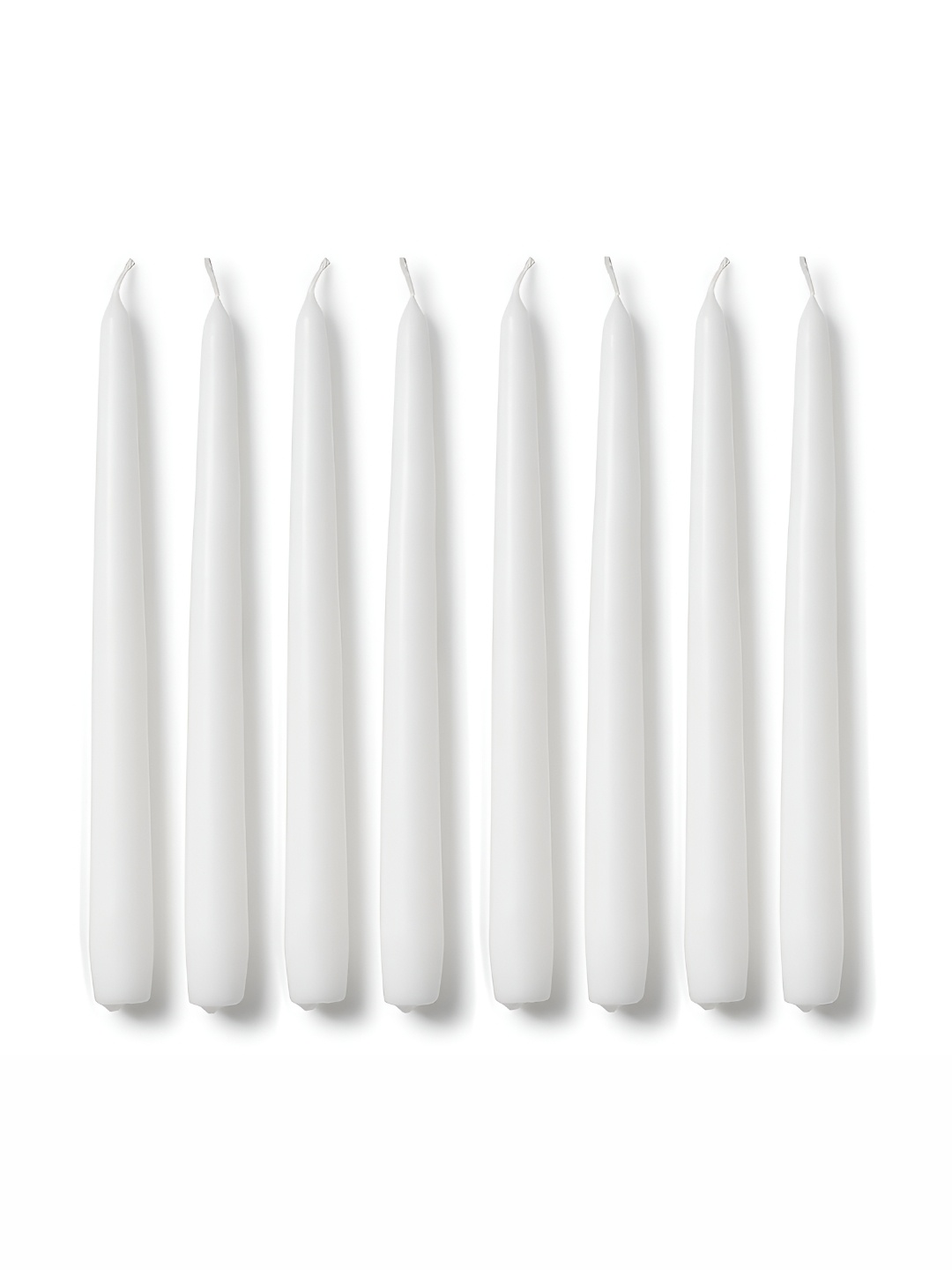 

atorakushon 8 Pcs White Scented Tapered Candles