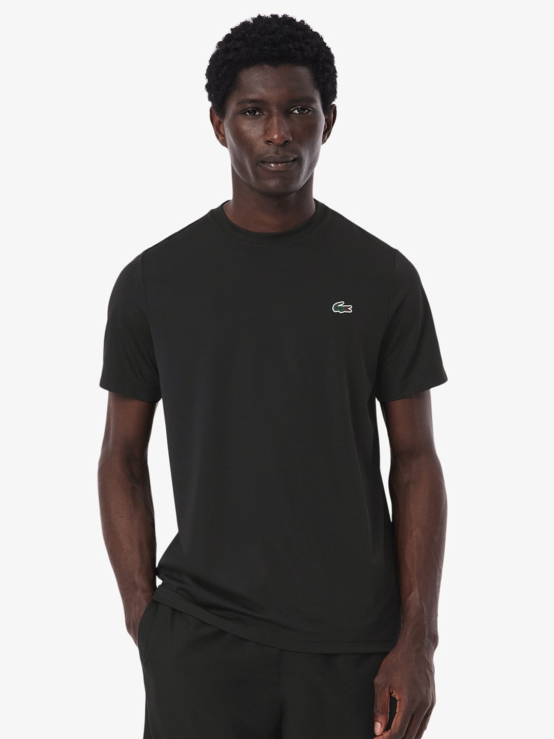 

Lacoste Men Applique T-shirt, Black